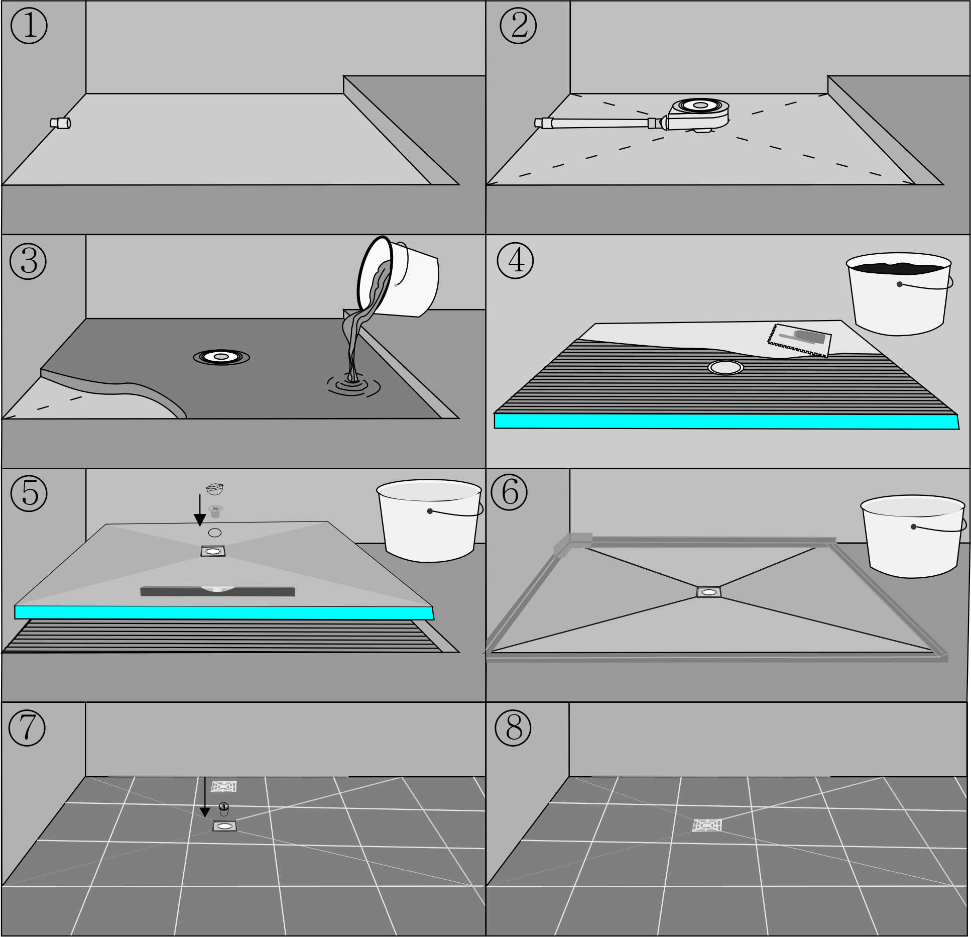 xps tile backer board,shower tray,shower base,shower niche